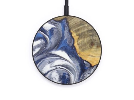 Circle Wood+Resin Wireless Charger - Zelda (Glacier, 609707) Online Sale