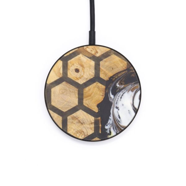 Circle Wood+Resin Wireless Charger - Spiros (Pattern, 607289) Online Hot Sale