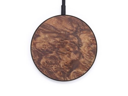 Circle Burl Wood Wireless Charger - Blaire (Maple Burl, 607302) For Discount