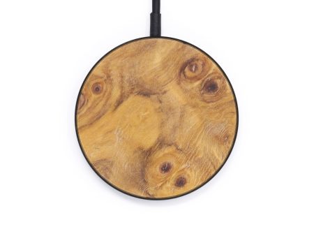 Circle Burl Wood Wireless Charger - Charyl (Buckeye Burl, 607015) For Sale