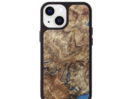 iPhone 13 mini Burl Wood Phone Case - Thomasine (Maple Burl, 609347) Fashion