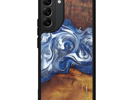 Galaxy S22 Plus Wood+Resin Phone Case - Gen (Glacier, 608106) Online Hot Sale