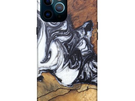 iPhone 12 Pro Max Wood+Resin Live Edge Phone Case - Juergen (Artist Pick, 607254) Online Sale