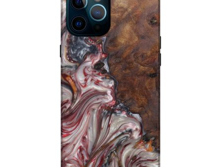 iPhone 12 Pro Max Wood+Resin Live Edge Phone Case - Kassi (Artist Pick, 607230) Fashion