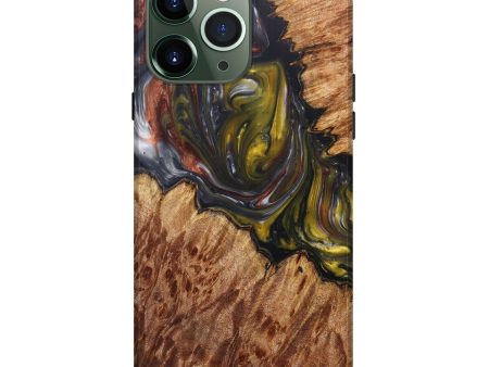 iPhone 13 Pro Max Wood+Resin Live Edge Phone Case - Base (Artist Pick, 607233) Online Sale