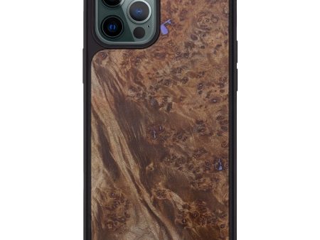 iPhone 12 Pro Max Burl Wood Phone Case - Kirstin (Maple Burl, 608732) Supply