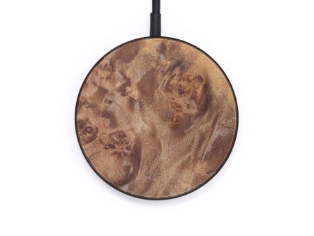 Circle Burl Wood Wireless Charger - Kaylee (Maple Burl, 607303) on Sale