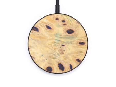 Circle Burl Wood Wireless Charger - Bue (Buckeye Burl, 608429) Discount