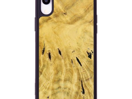 iPhone Xr Wood+Resin Phone Case - Dan (Buckeye Burl, 609492) For Cheap