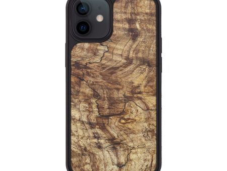 iPhone 12 mini Burl Wood Phone Case - Valentina (Maple Burl, 608772) For Cheap