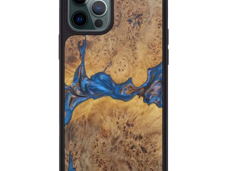 iPhone 12 Pro Max Wood+Resin Phone Case - Jena (Artist Pick, 606472) For Discount