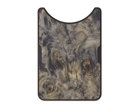 Alloy Burl Wood Wallet - Avie (Buckeye Burl, 607338) Supply