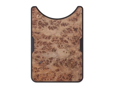 Alloy Burl Wood Wallet - Marisca (Maple Burl, 607325) For Cheap