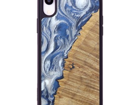 iPhone Xr Wood+Resin Phone Case - Maddie (Glacier, 606683) Discount