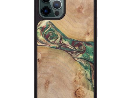 iPhone 12 Pro Max Wood+Resin Phone Case - Rakel (Holiday, 605924) For Discount