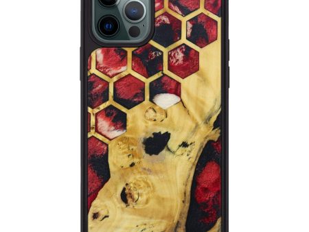 iPhone 12 Pro Max Wood+Resin Phone Case - Susanetta (Pattern, 603755) Online Hot Sale