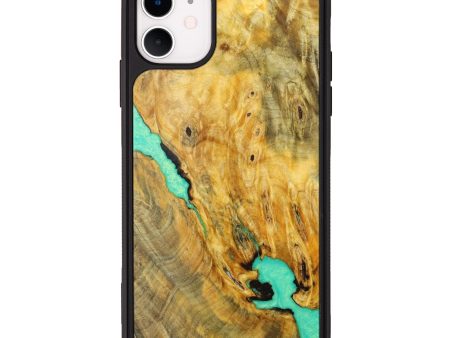 iPhone 11 Burl Wood Phone Case - Donall (Buckeye Burl, 607508) Online now