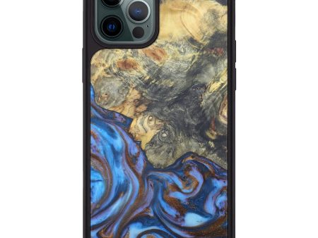 iPhone 12 Pro Max Wood+Resin Phone Case - Annmaria (Artist Pick, 608220) Hot on Sale