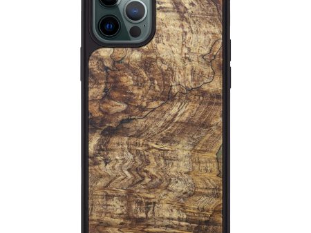 iPhone 12 Pro Max Burl Wood Phone Case - Willa (Maple Burl, 607865) on Sale