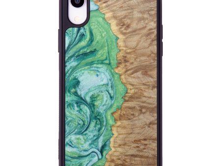 iPhone Xr Wood+Resin Phone Case - Dae (Wintergreen, 606591) Online