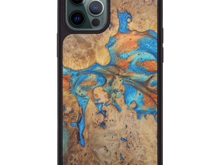 iPhone 12 Pro Max Wood+Resin Phone Case - Ranjit (Artist Pick, 604639) Fashion