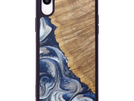 iPhone Xr Wood+Resin Phone Case - Trula (Glacier, 606634) Fashion