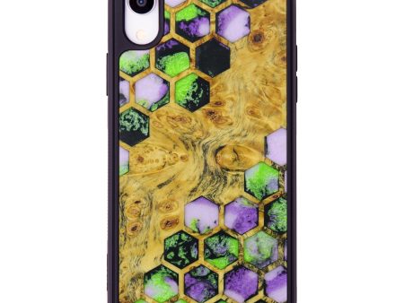 iPhone Xr Wood+Resin Phone Case - Bekki (Pattern, 603712) Online Sale