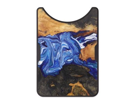 Alloy Wood+Resin Wallet - Ardyce (Dark Blue, 605074) For Cheap