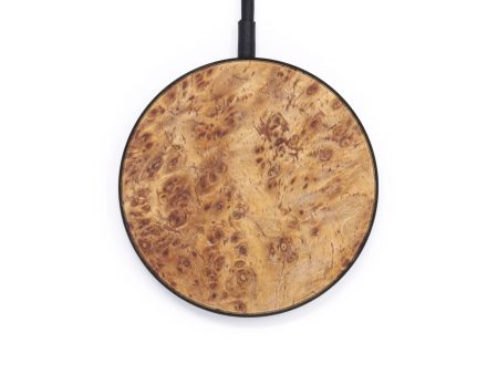 Circle Burl Wood Wireless Charger - Blaise (Maple Burl, 605352) Fashion