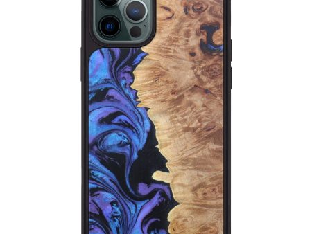 iPhone 12 Pro Max Wood+Resin Phone Case - Corrina (Artist Pick, 608895) For Discount