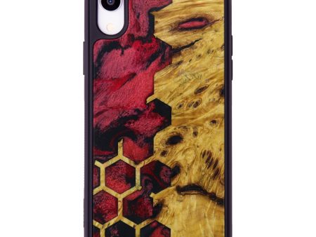 iPhone Xr Wood+Resin Phone Case - Chie (Pattern, 603656) Hot on Sale