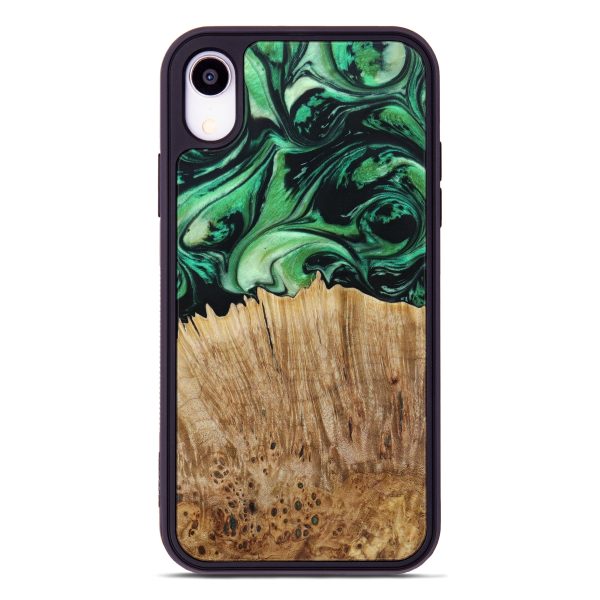 iPhone Xr Wood+Resin Phone Case - Evette (Artist Pick, 609183) Online now