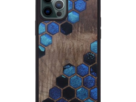 iPhone 12 Pro Max Wood+Resin Phone Case - Otakar (Pattern, 604508) Discount