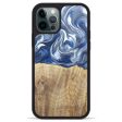 iPhone 12 Pro Max Wood+Resin Phone Case - Shekar (Glacier, 608142) For Discount