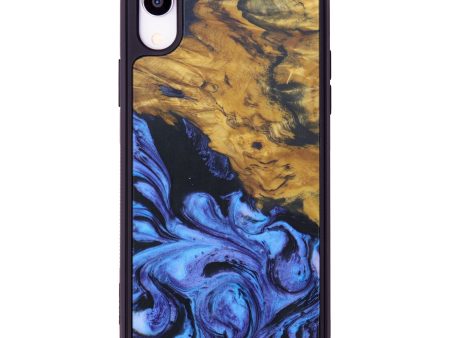 iPhone Xr Wood+Resin Phone Case - Fern (Artist Pick, 606331) For Sale