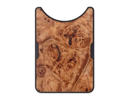 Alloy Burl Wood Wallet - Sibley (Maple Burl, 605214) For Cheap