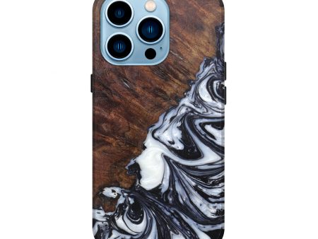 iPhone 14 Pro Wood+Resin Live Edge Phone Case - Alysa (Artist Pick, 606776) For Sale