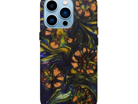 iPhone 14 Pro Wood+Resin Live Edge Phone Case - Ajit (Artist Pick, 605649) on Sale