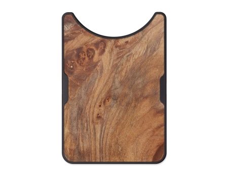 Alloy Burl Wood Wallet - Ming (Maple Burl, 604072) For Discount