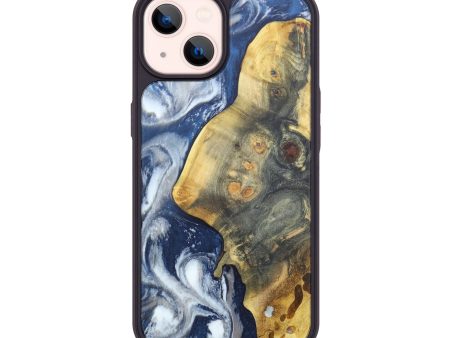 iPhone 14 Wood+Resin Phone Case - Dori (Glacier, 607510) Hot on Sale