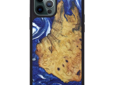 iPhone 12 Pro Max Wood+Resin Phone Case - Ghassan (Artist Pick, 604638) on Sale