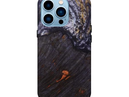 iPhone 14 Pro Wood+Resin Live Edge Phone Case - Burton (Purple, 604604) Sale