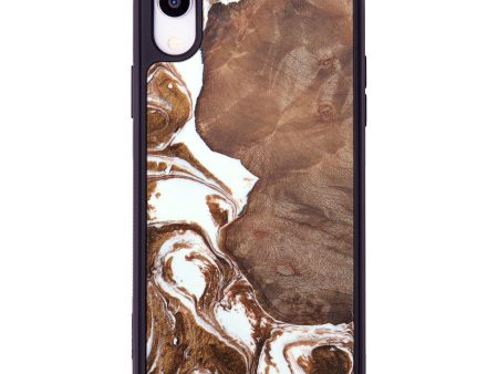 iPhone Xr Wood+Resin Phone Case - Lurlene (Cocoa, 606532) Supply