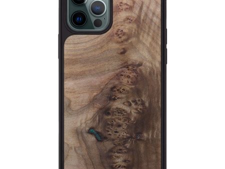 iPhone 12 Pro Max Burl Wood Phone Case - Emilio (Maple Burl, 607832) Online Sale