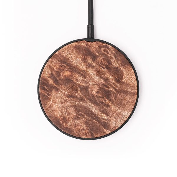 Maple Burl - MagSafe Enabled Wireless Charger Fashion