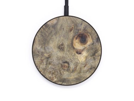 Circle Burl Wood Wireless Charger - Aleece (Buckeye Burl, 606079) Discount