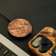 Maple Burl - MagSafe Enabled Wireless Charger Fashion